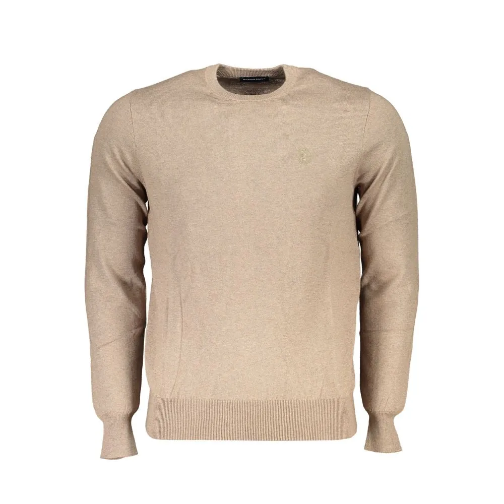 Beige Polyamide Men Sweater sold by Louxly