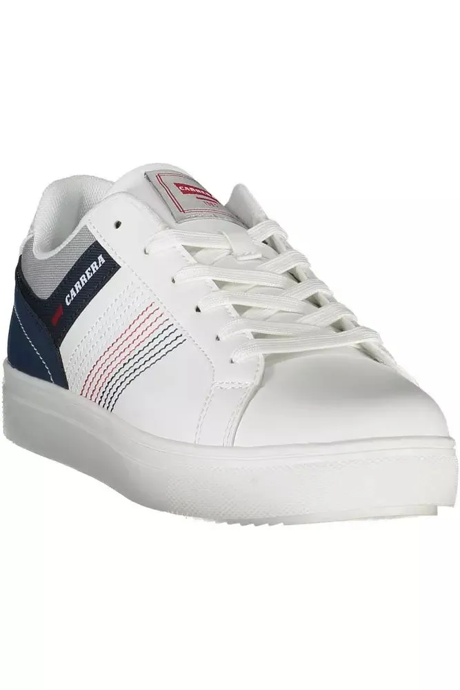 White Eco Leather Men Sneaker sold by Louxly product image thumbnail 2