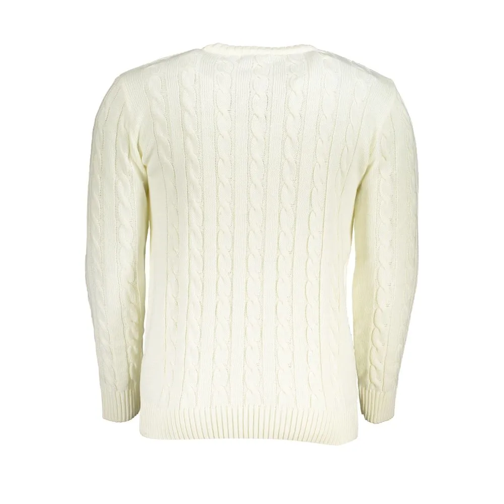 White Fabric Sweater sold by Louxly product image thumbnail 2