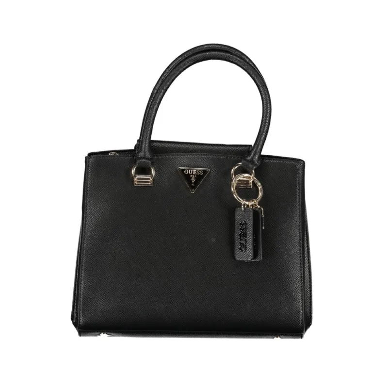 Black Polyethylene Handbag sold by Louxly