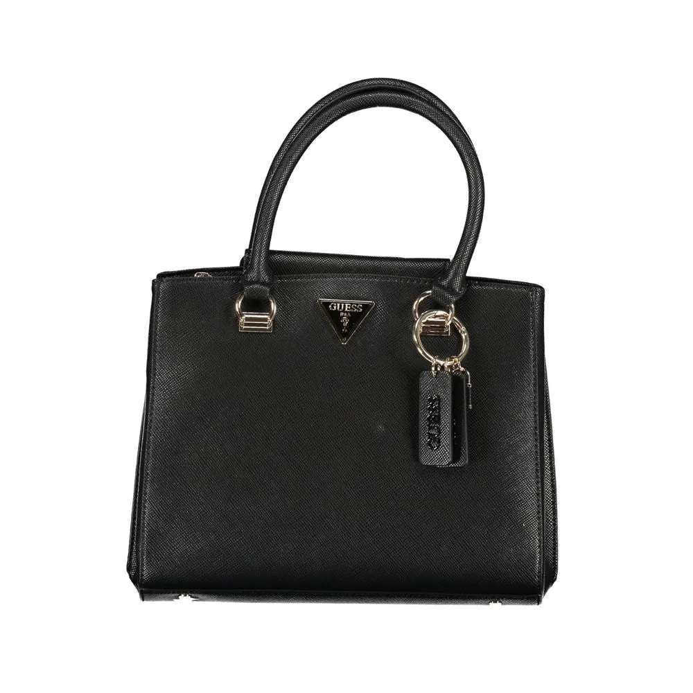 Black Polyethylene Handbag sold by Louxly
