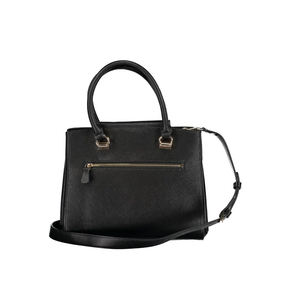 Black Polyethylene Handbag sold by Louxly product image thumbnail 3