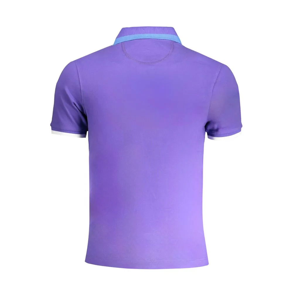 Purple Cotton Polo Shirt sold by Louxly product image thumbnail 2