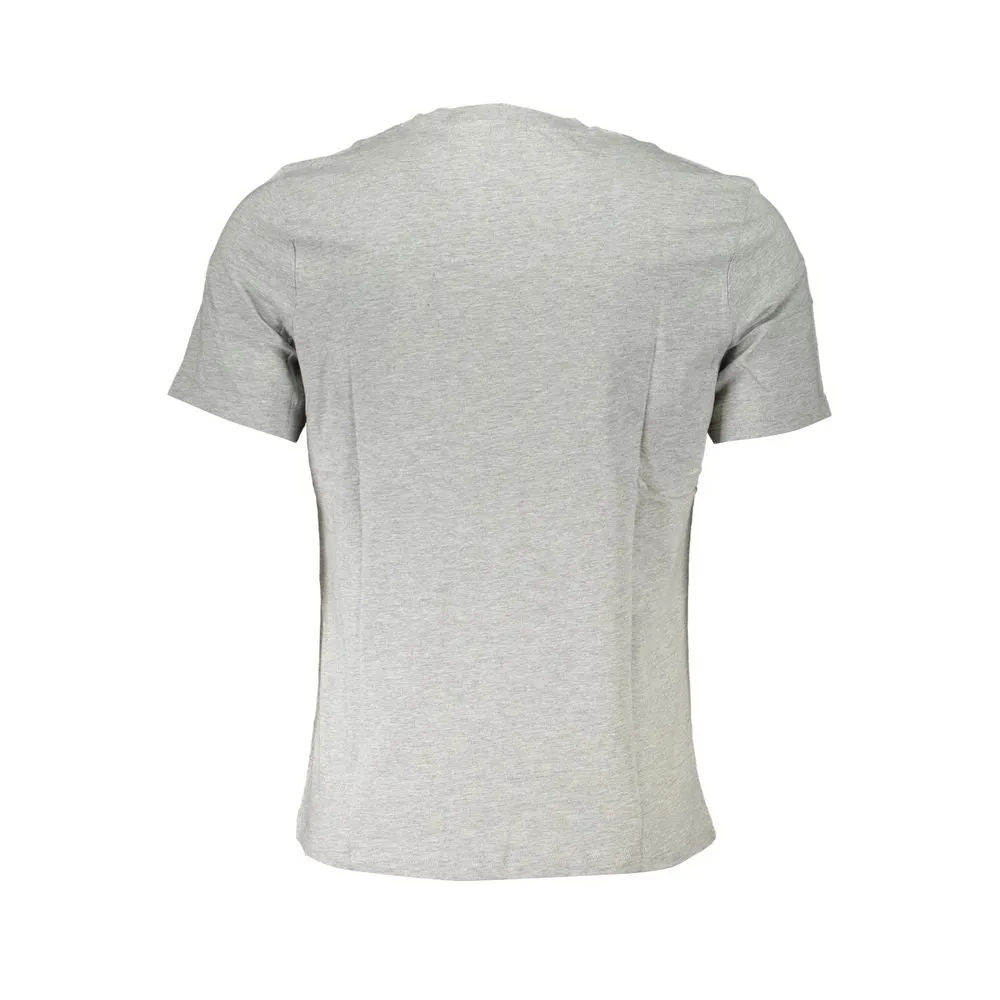 Gray Cotton T-Shirt sold by Louxly product image thumbnail 2