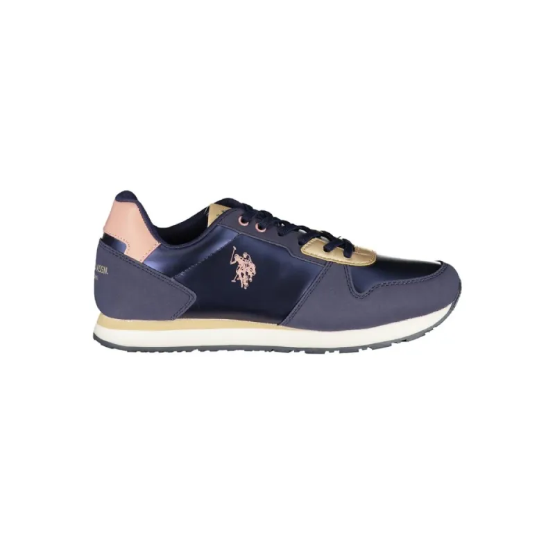 Blue Polyester Sneaker sold by Louxly