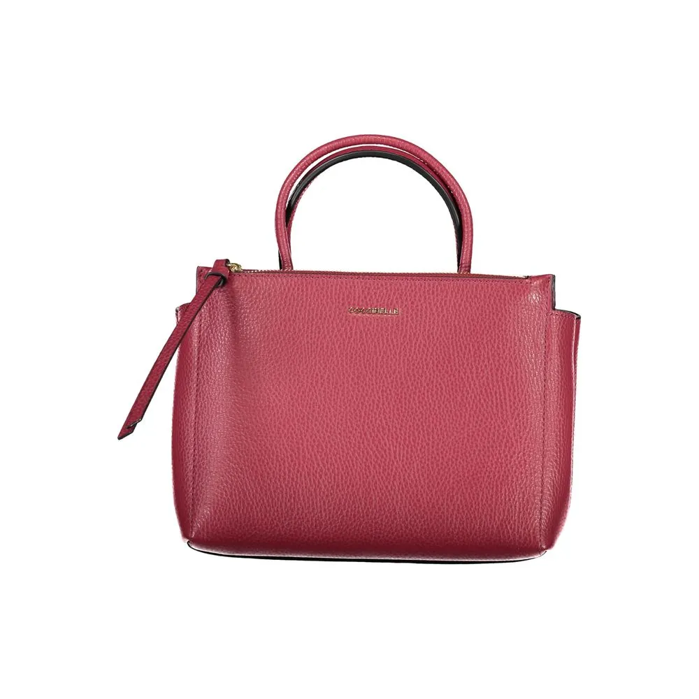 Red Leather Handbag sold by Louxly product image thumbnail 2