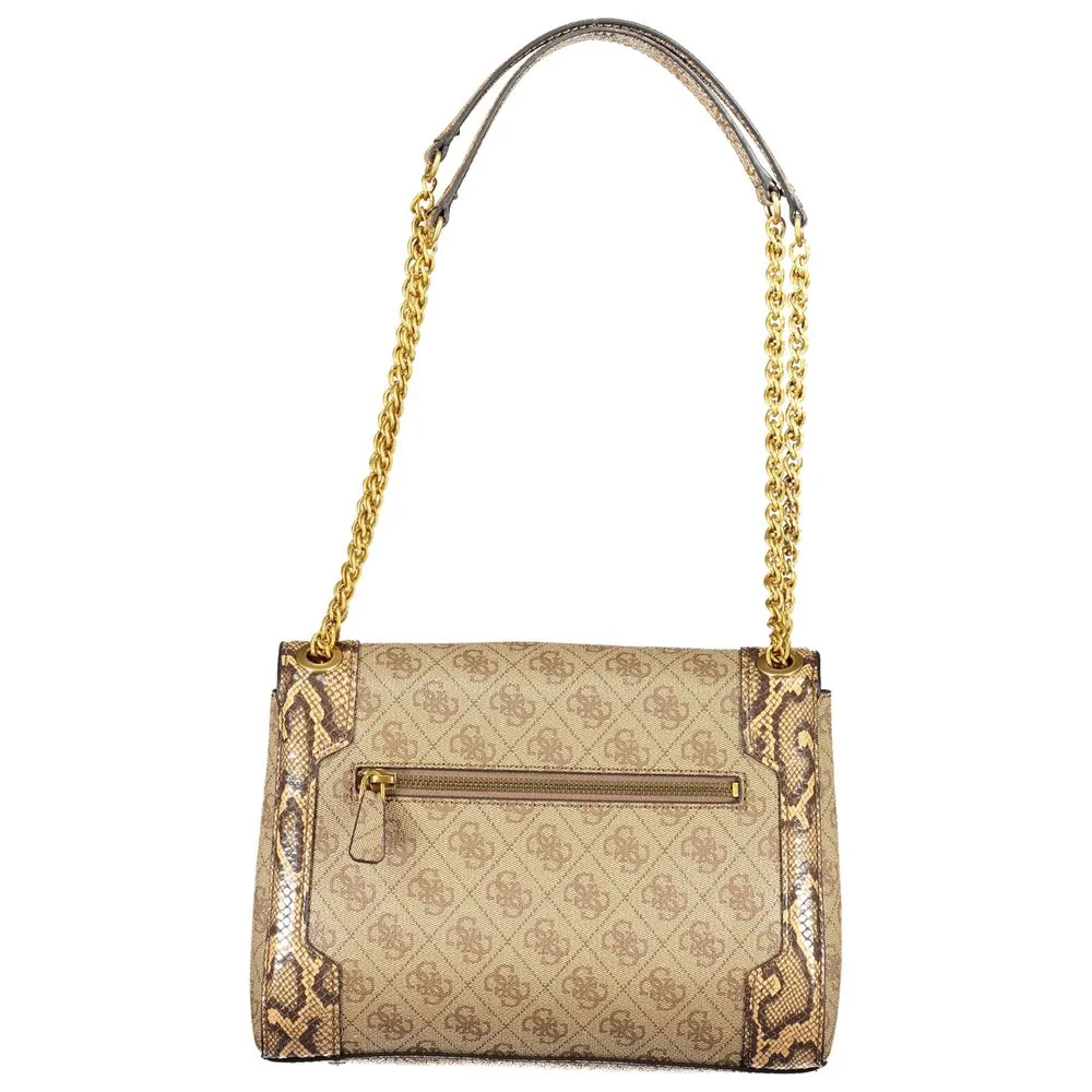 Beige Polyethylene Handbag sold by Louxly product image thumbnail 3