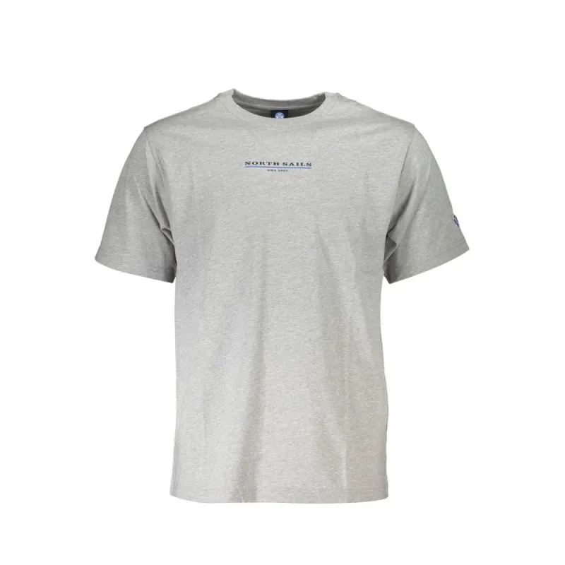 Gray Cotton Men T-Shirt sold by Louxly