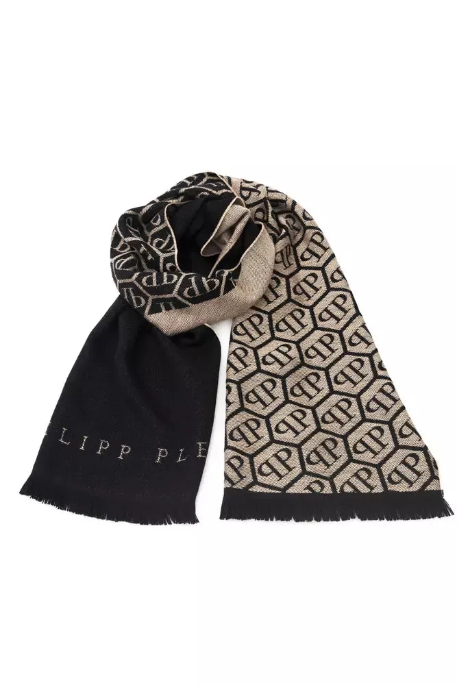 Elegant Monogram Fringed Scarf sold by Louxly product image thumbnail 3
