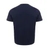 Sleek Blue Cotton Tee for Men sold by Louxly