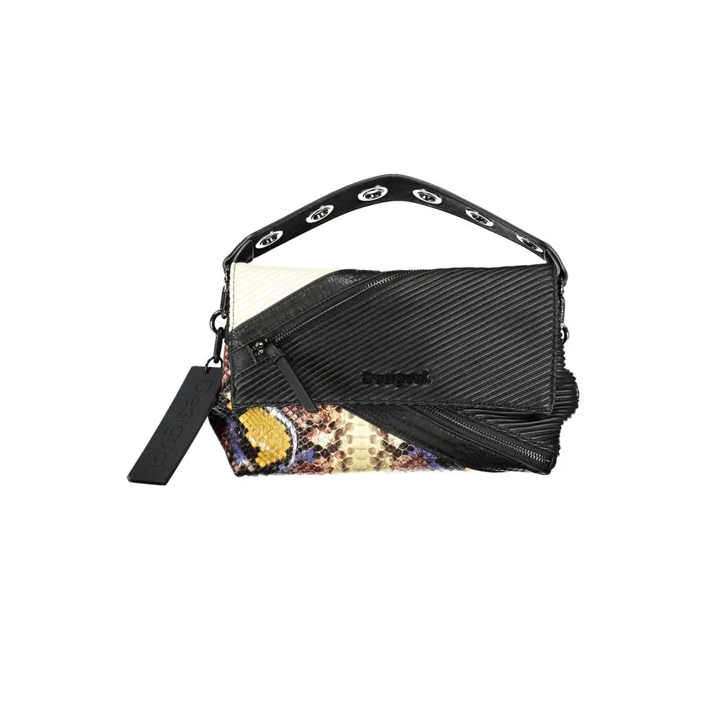 Black Polyethylene Handbag sold by Louxly