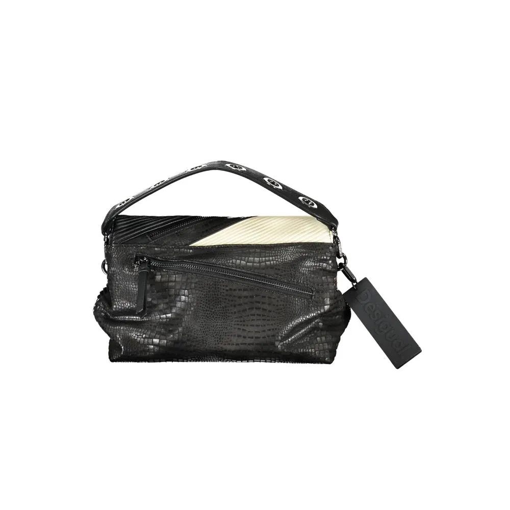 Black Polyethylene Handbag sold by Louxly product image thumbnail 2