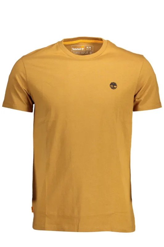 Sleek Slim Fit Timberland Tee in Earthy Brown sold by Louxly