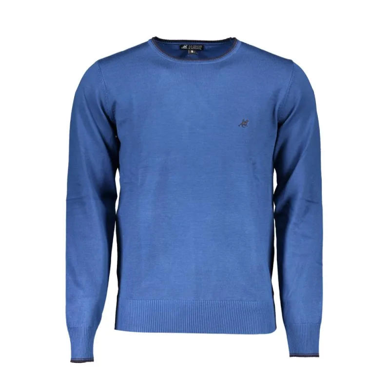 Blue Nylon Sweater sold by Louxly