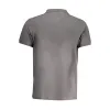 Gray Cotton Polo Shirt sold by Louxly