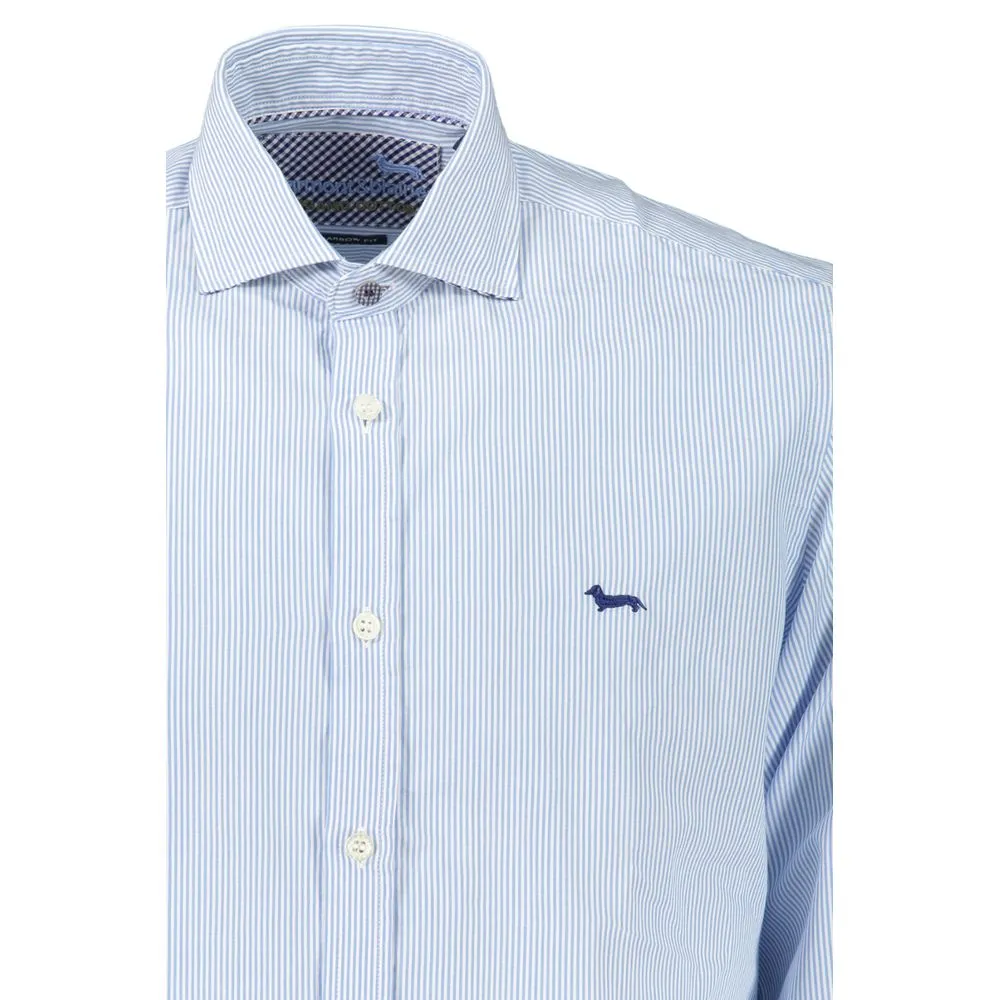 Chic Light Blue Organic Cotton Shirt sold by Louxly product image thumbnail 2