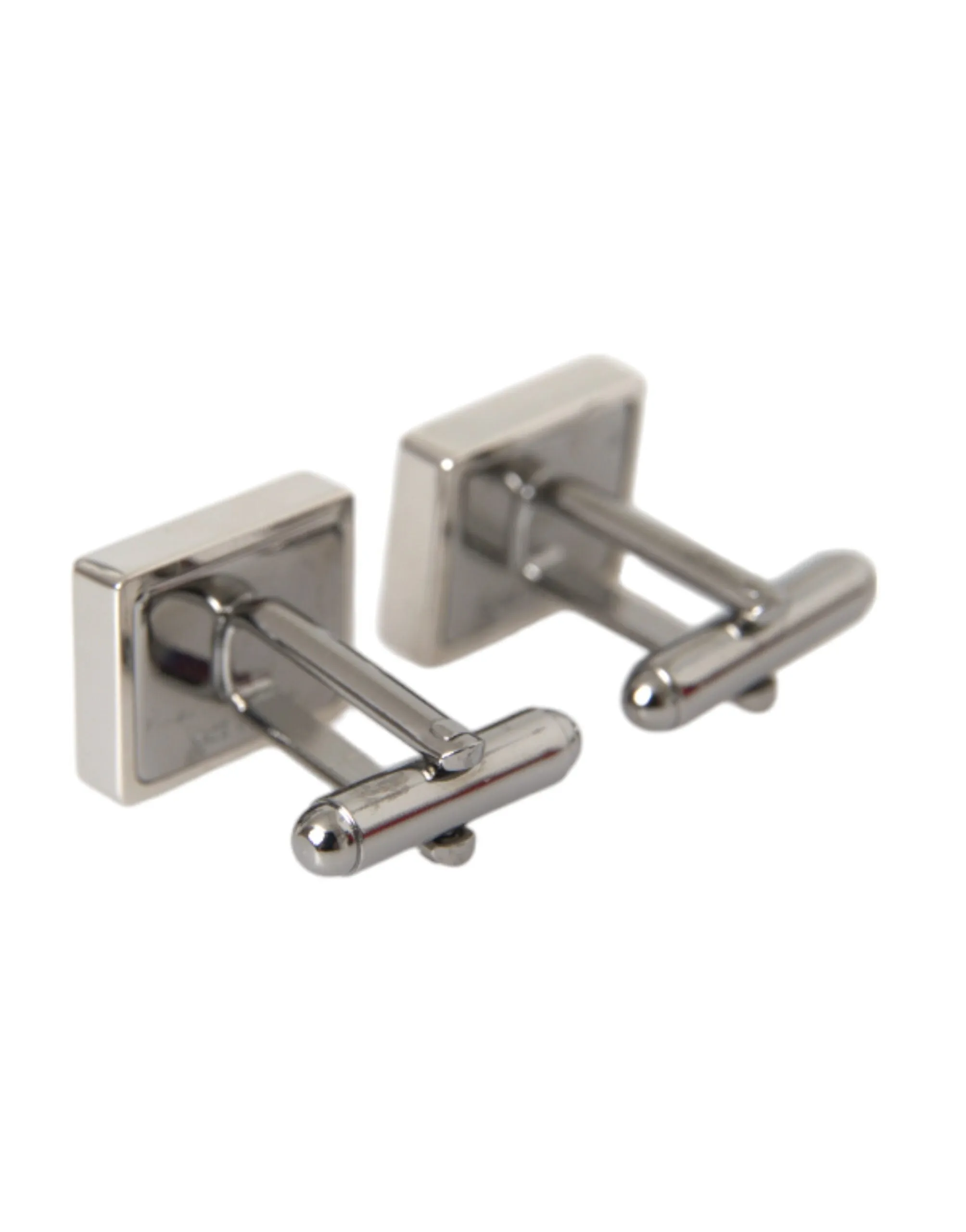 Silver Plated Metal Brass DG Logo Pin Cufflinks sold by Louxly product image thumbnail 3