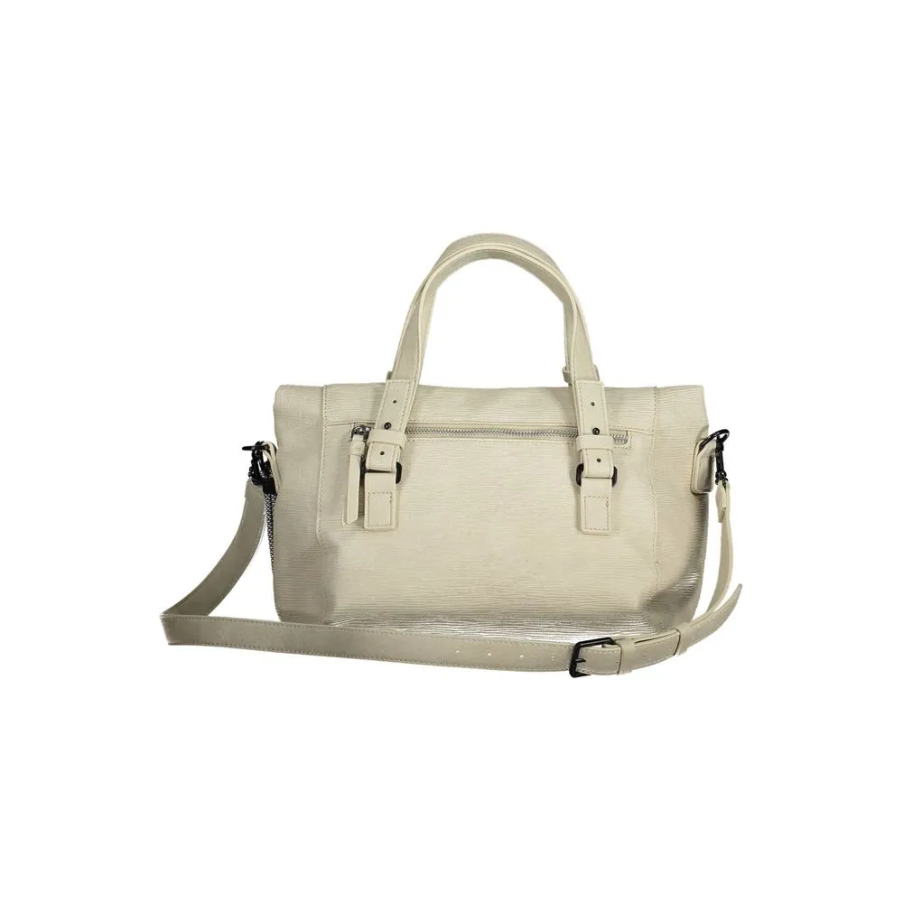 White Polyethylene Women Handbag sold by Louxly product image thumbnail 2