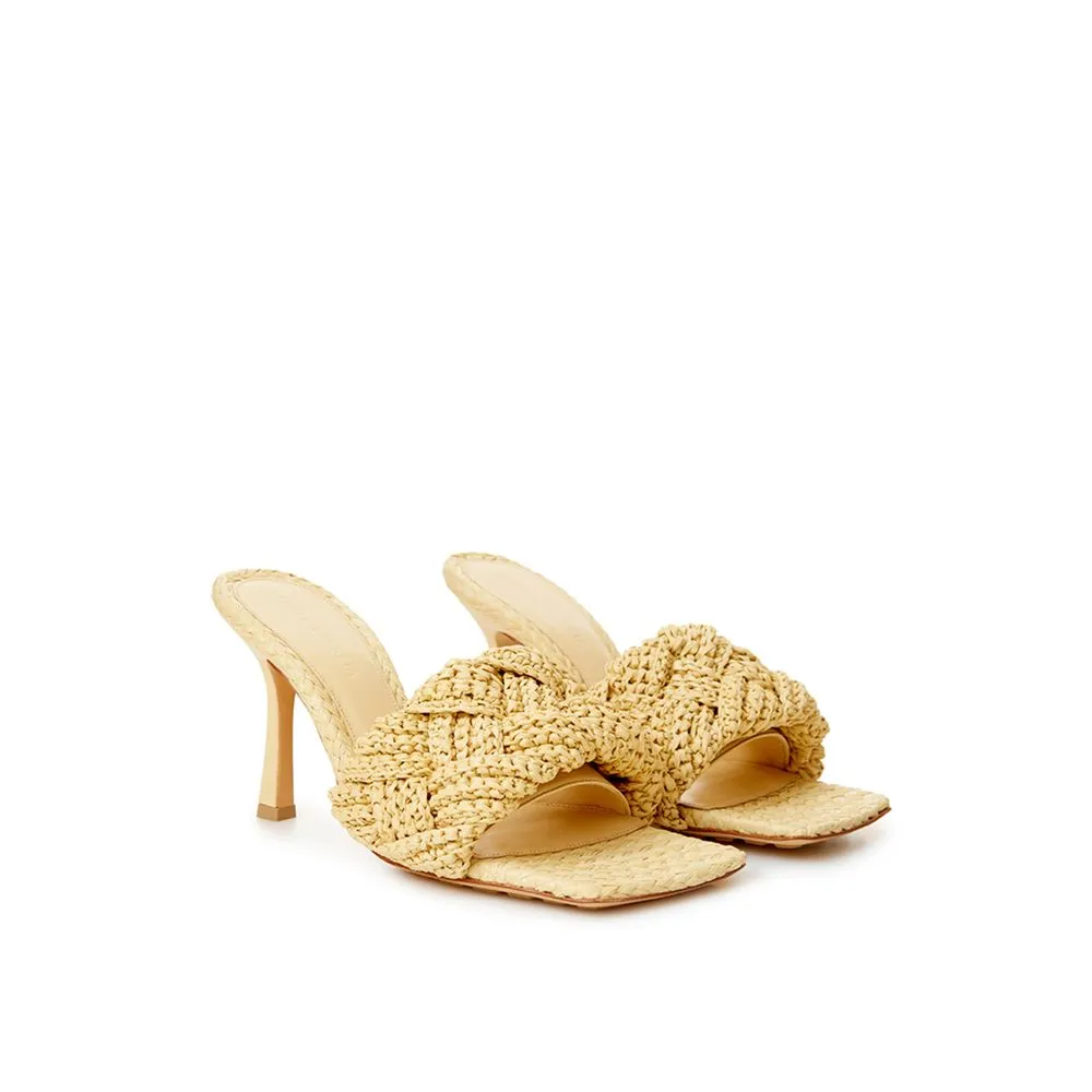 Beige Raffia Sandal sold by Louxly product image thumbnail 3