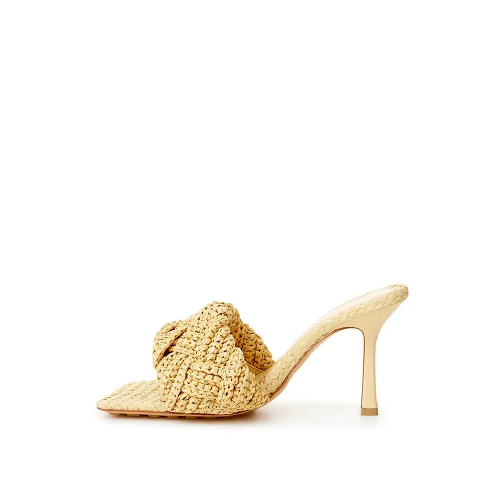 Beige Raffia Sandal sold by Louxly product image thumbnail 2