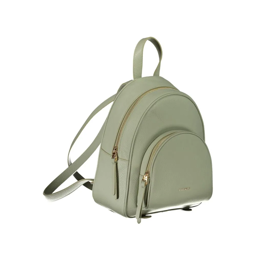 Green Leather Backpack sold by Louxly product image thumbnail 3