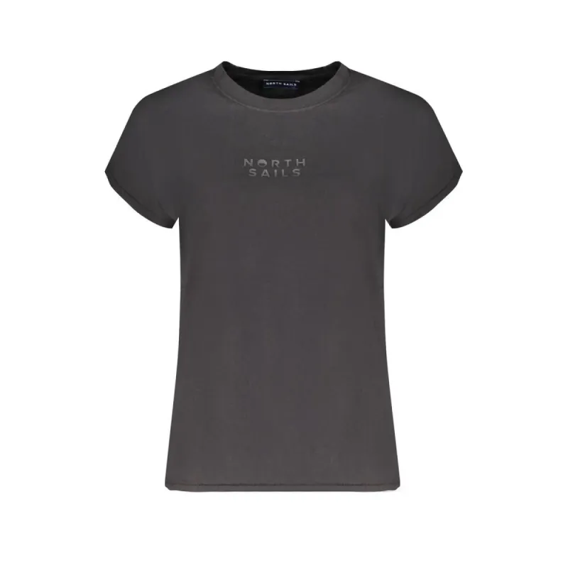 Black Cotton Tops & T-Shirt sold by Louxly