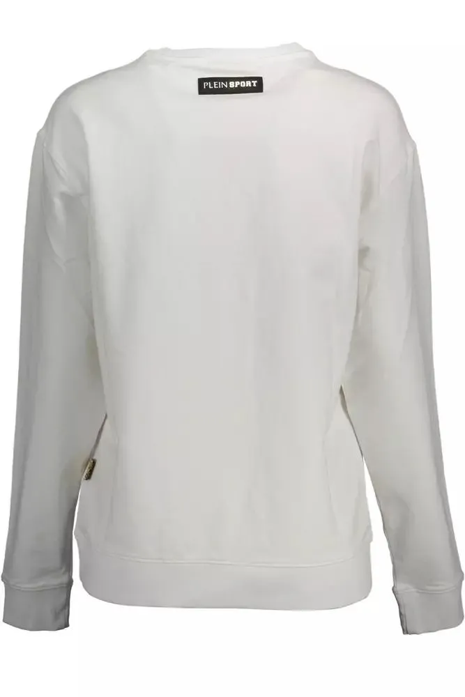Elegant Long-Sleeved Sweatshirt with Logo Appliqué sold by Louxly product image thumbnail 2