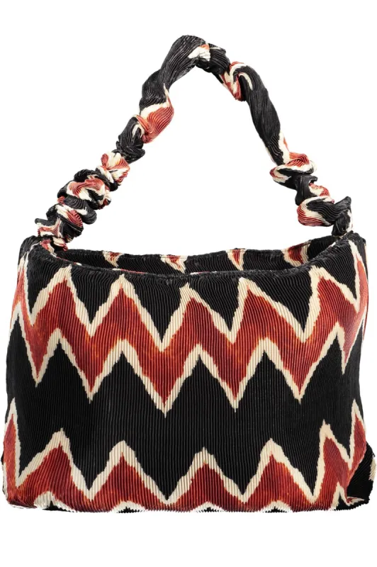 Black Polyester Women Handbag sold by Louxly