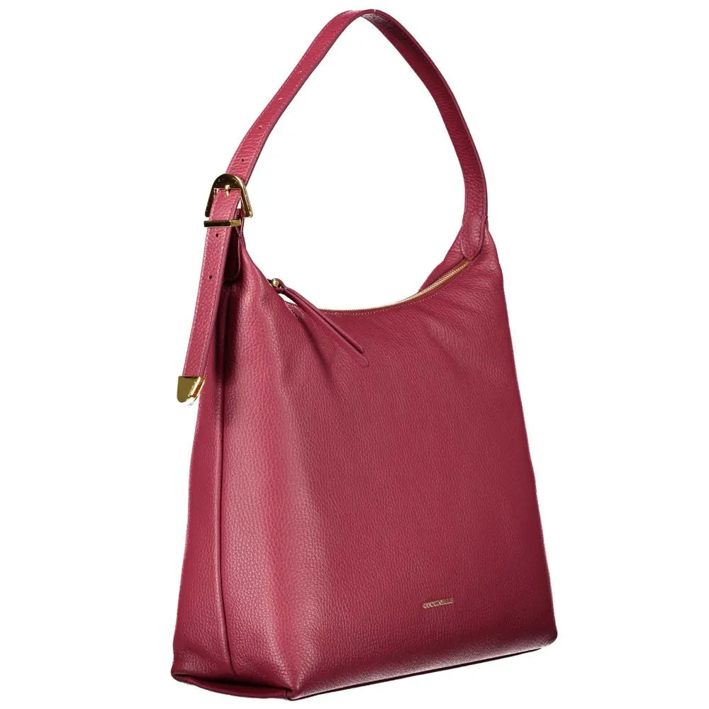 Red Leather Handbag sold by Louxly product image thumbnail 3