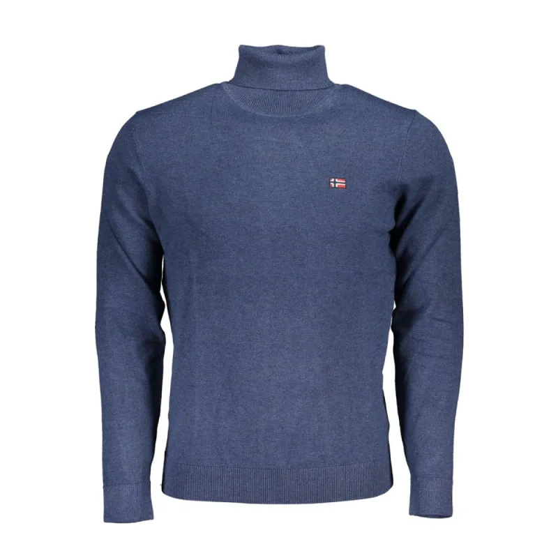 Blue Fabric Sweater sold by Louxly