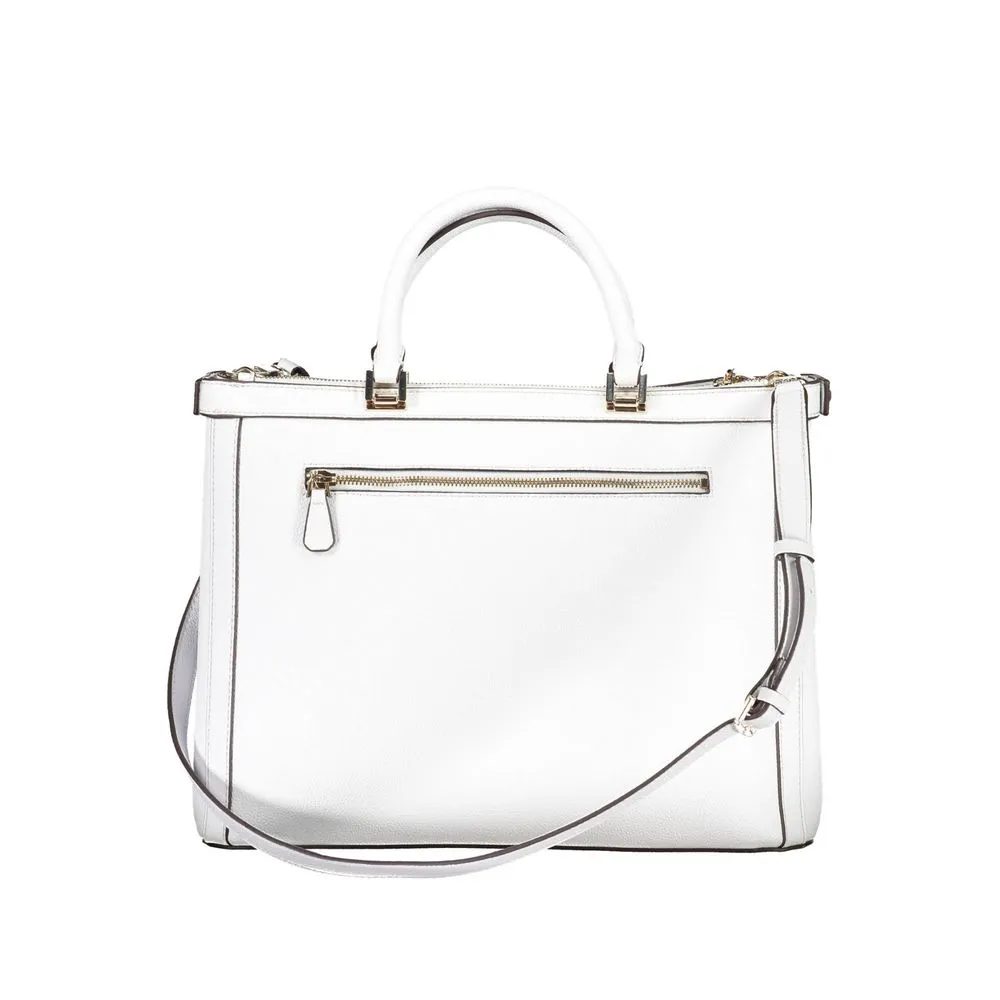 White Polyethylene Handbag sold by Louxly product image thumbnail 2