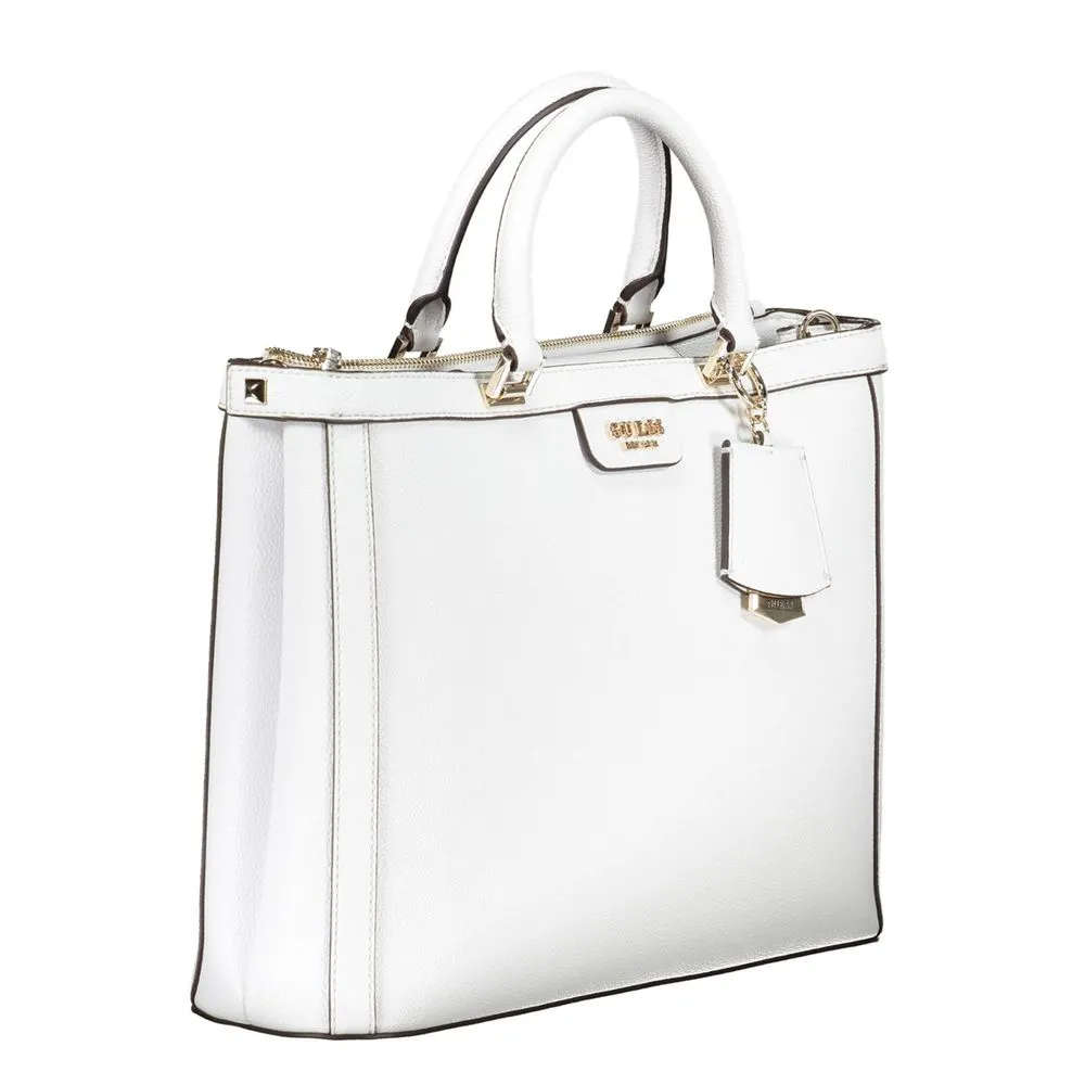 White Polyethylene Handbag sold by Louxly product image thumbnail 3