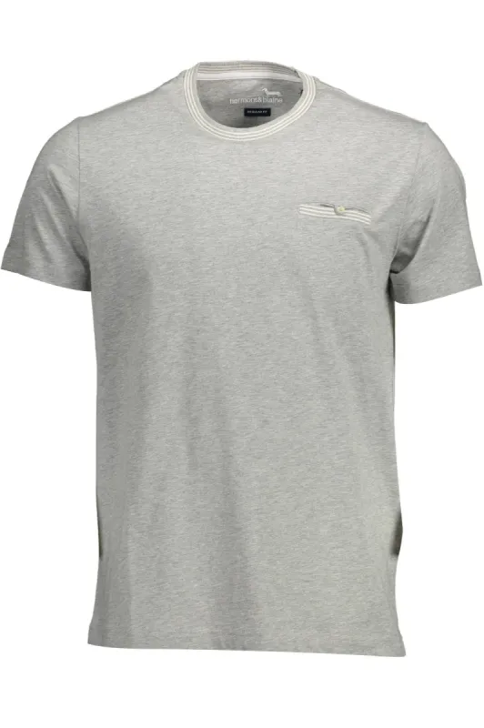 Gray Cotton Men T-Shirt sold by Louxly