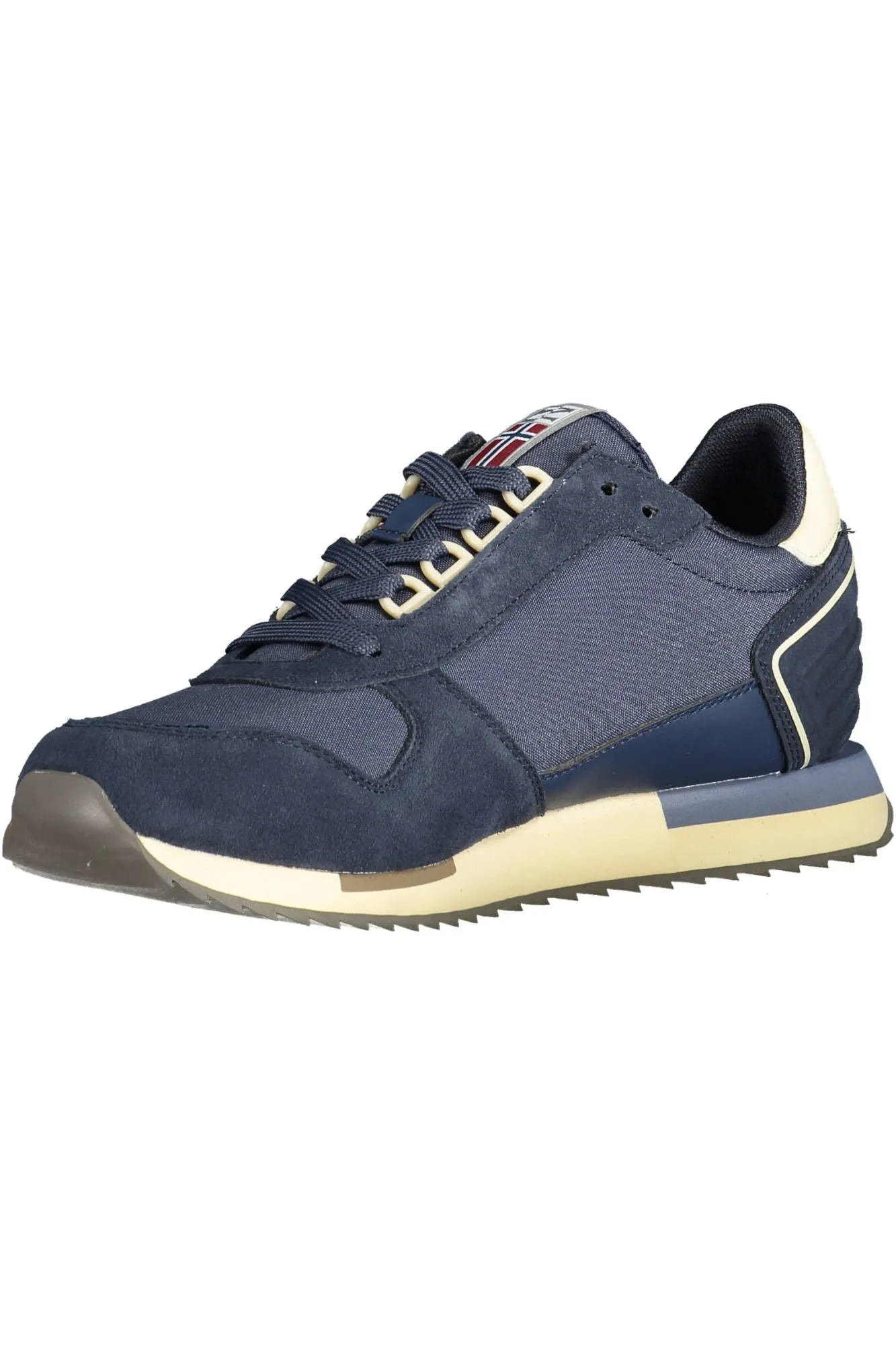 Sleek Blue Sneakers with Contrasting Details sold by Louxly product image thumbnail 3