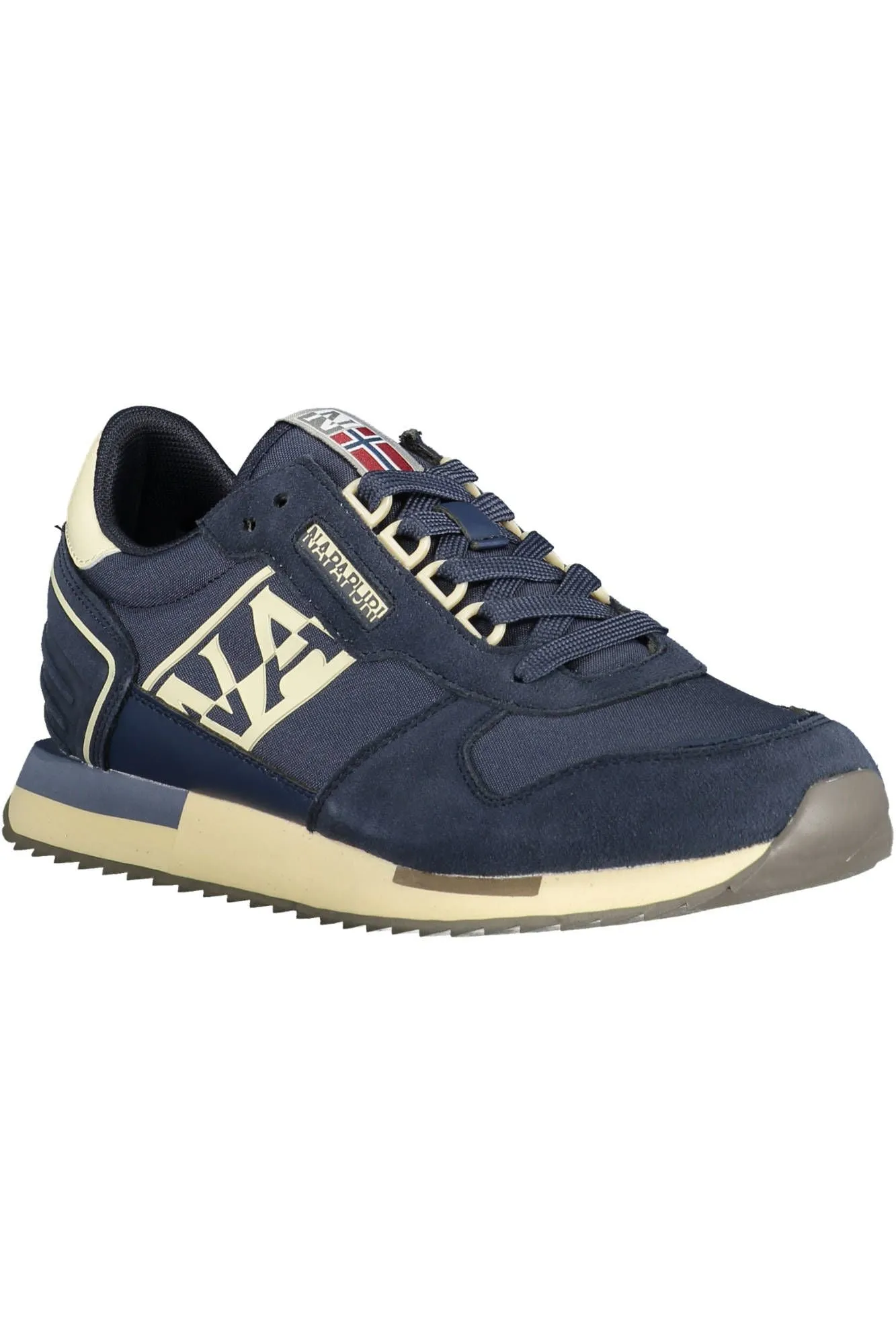 Sleek Blue Sneakers with Contrasting Details sold by Louxly product image thumbnail 2