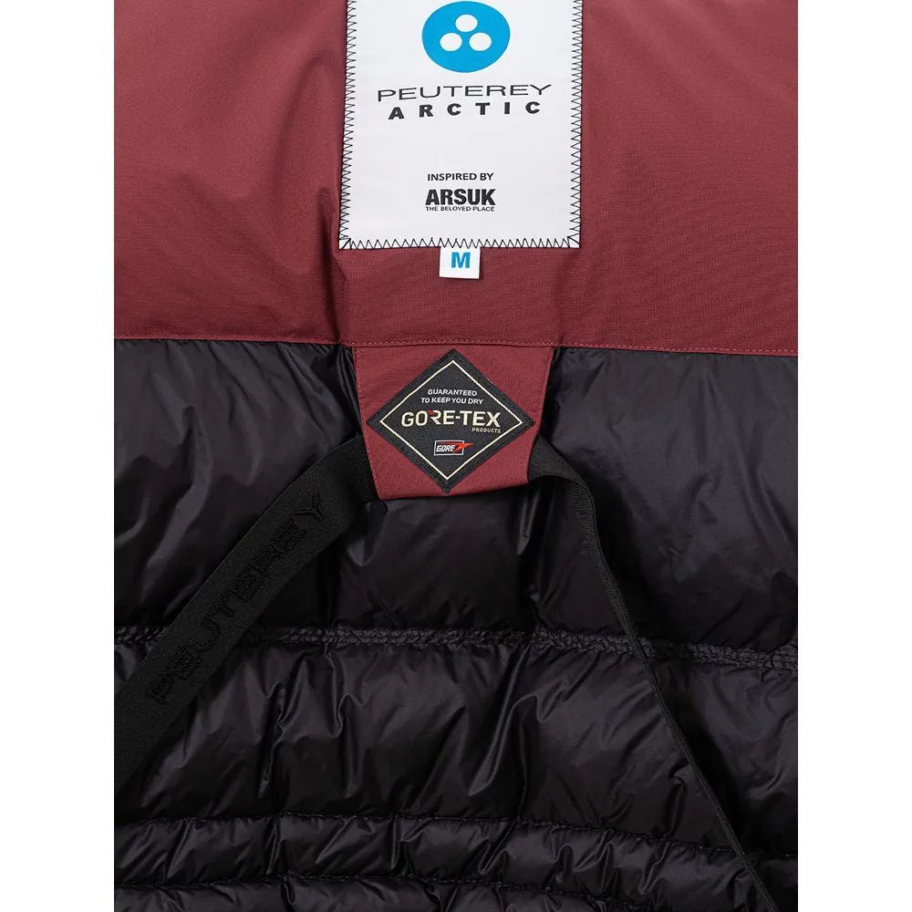 Elegant Bordeaux Polyester Jacket for Men sold by Louxly product image thumbnail 5