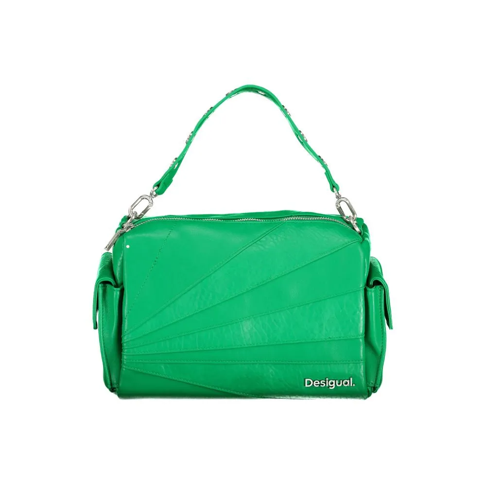 Green Polyethylene Handbag sold by Louxly