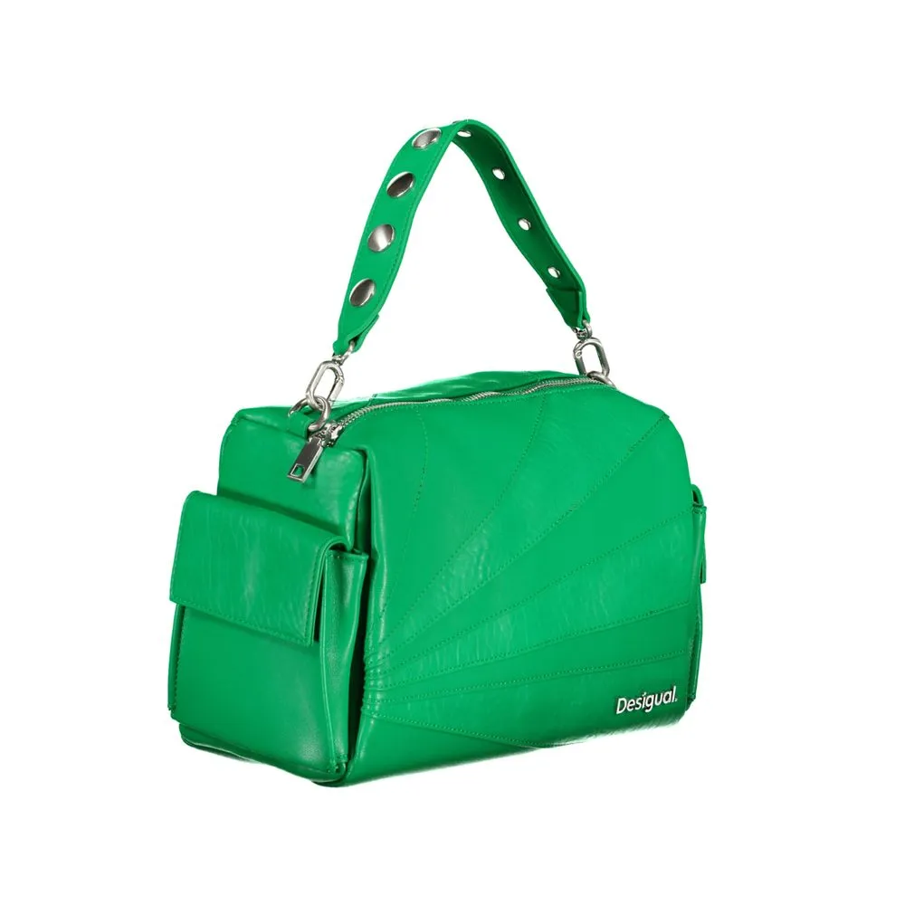 Green Polyethylene Handbag sold by Louxly product image thumbnail 3