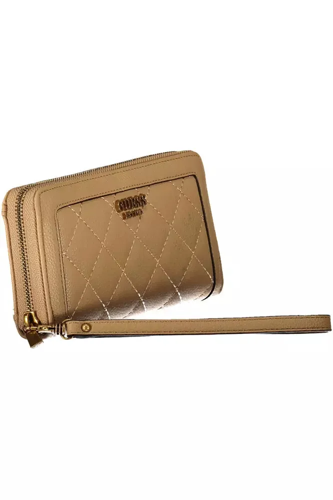 Beige Polyethylene Women Wallet sold by Louxly product image thumbnail 3
