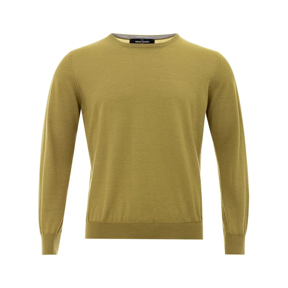 Elegant Green Cashmere Sweater for Men sold by Louxly