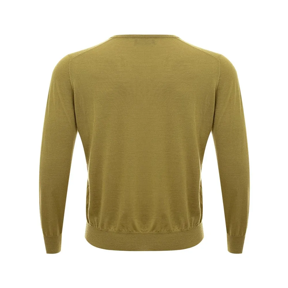 Elegant Green Cashmere Sweater for Men sold by Louxly product image thumbnail 2