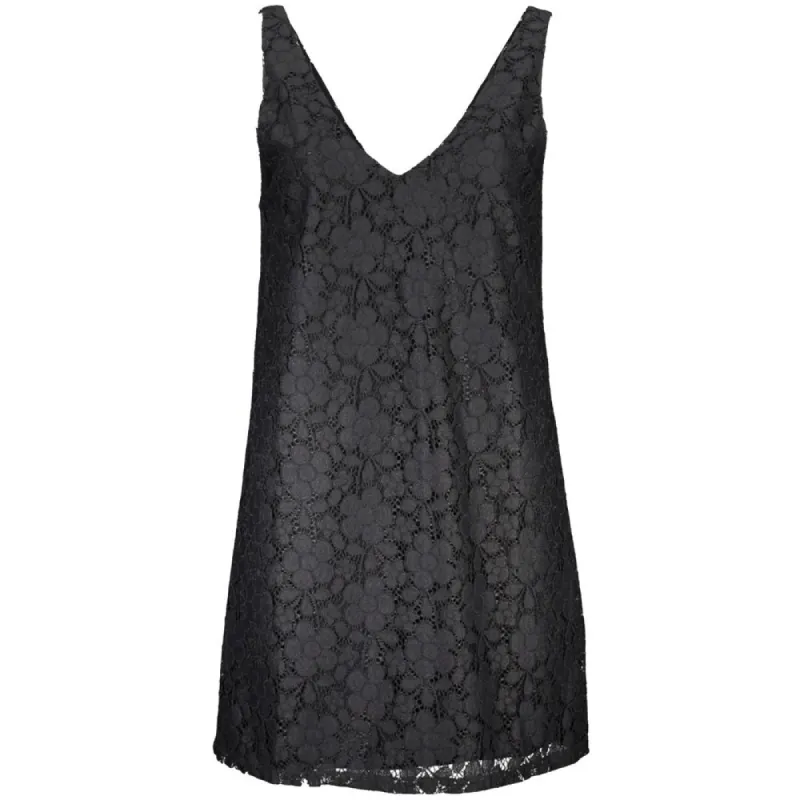 Black Viscose Dress sold by Louxly