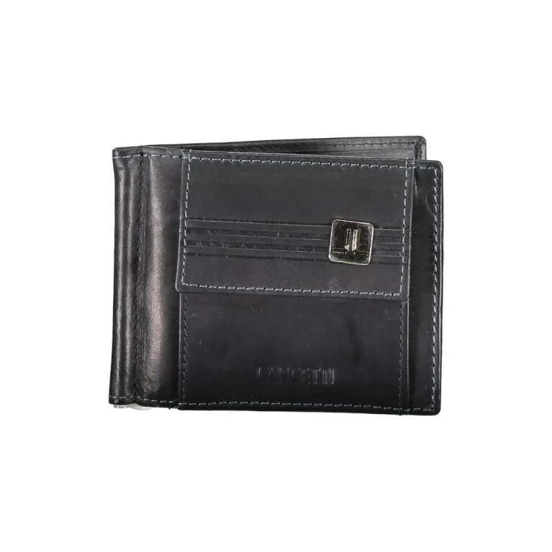 Black Leather Wallet sold by Louxly