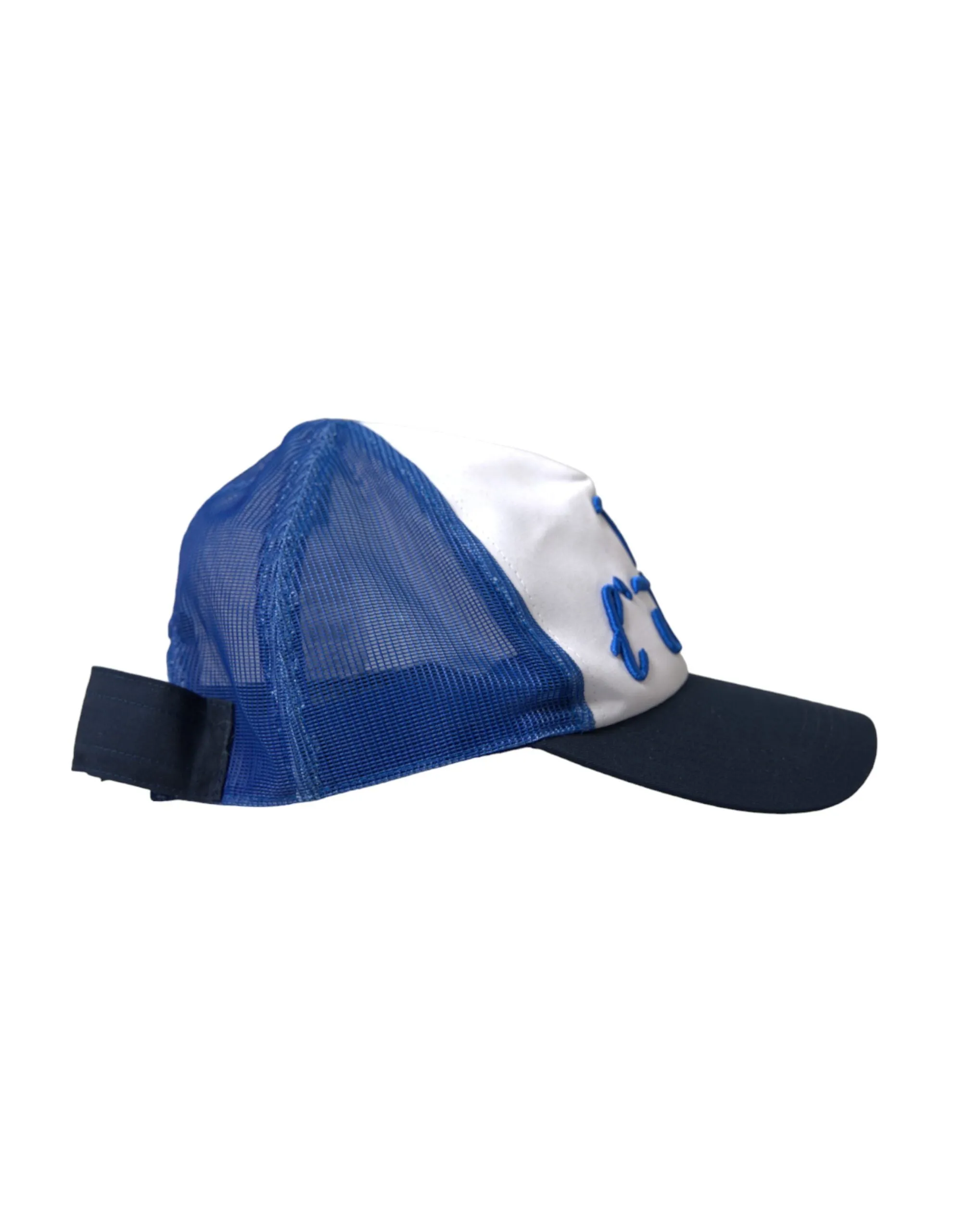 Blue White Black Italia Mesh Baseball Hat sold by Louxly product image thumbnail 3