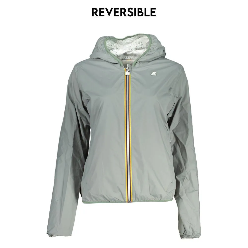 Reversible Hooded Long Sleeve Jacket sold by Louxly