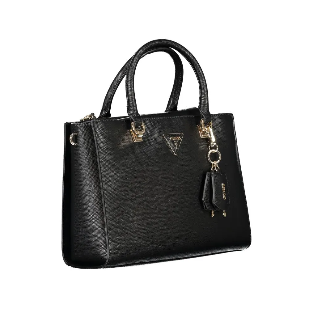 Black Polyethylene Handbag sold by Louxly product image thumbnail 2