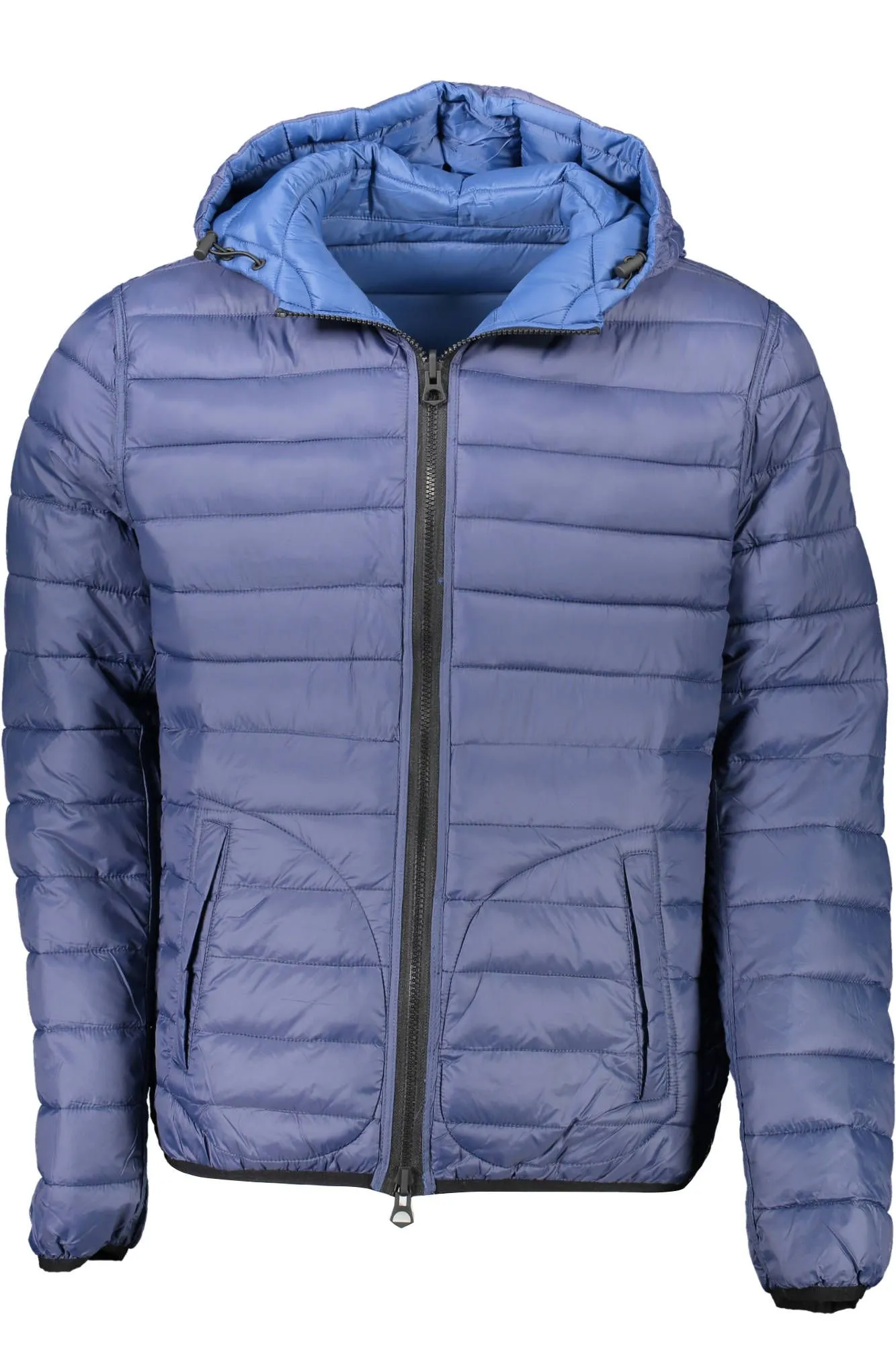 Blue Nylon Mens Reversible Jacket sold by Louxly product image thumbnail 3