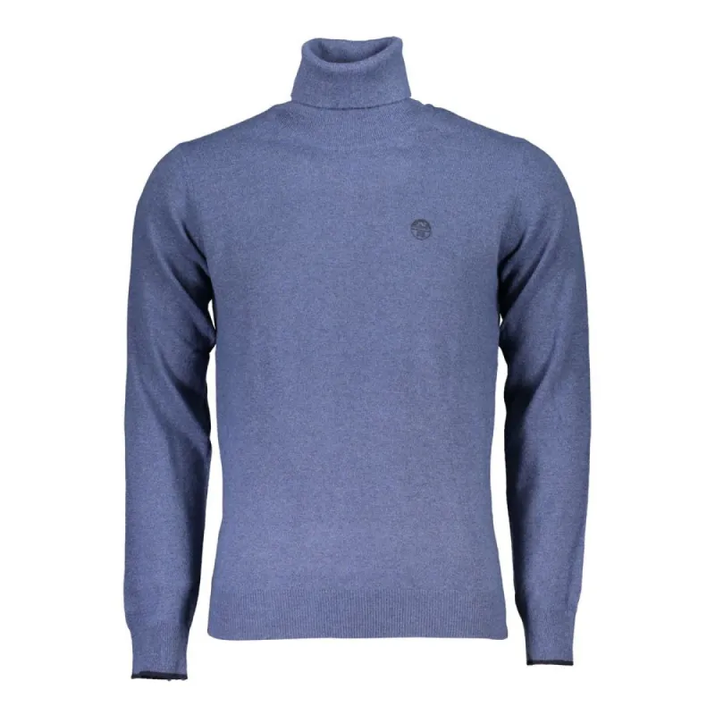 Blue Polyamide Men Sweater sold by Louxly