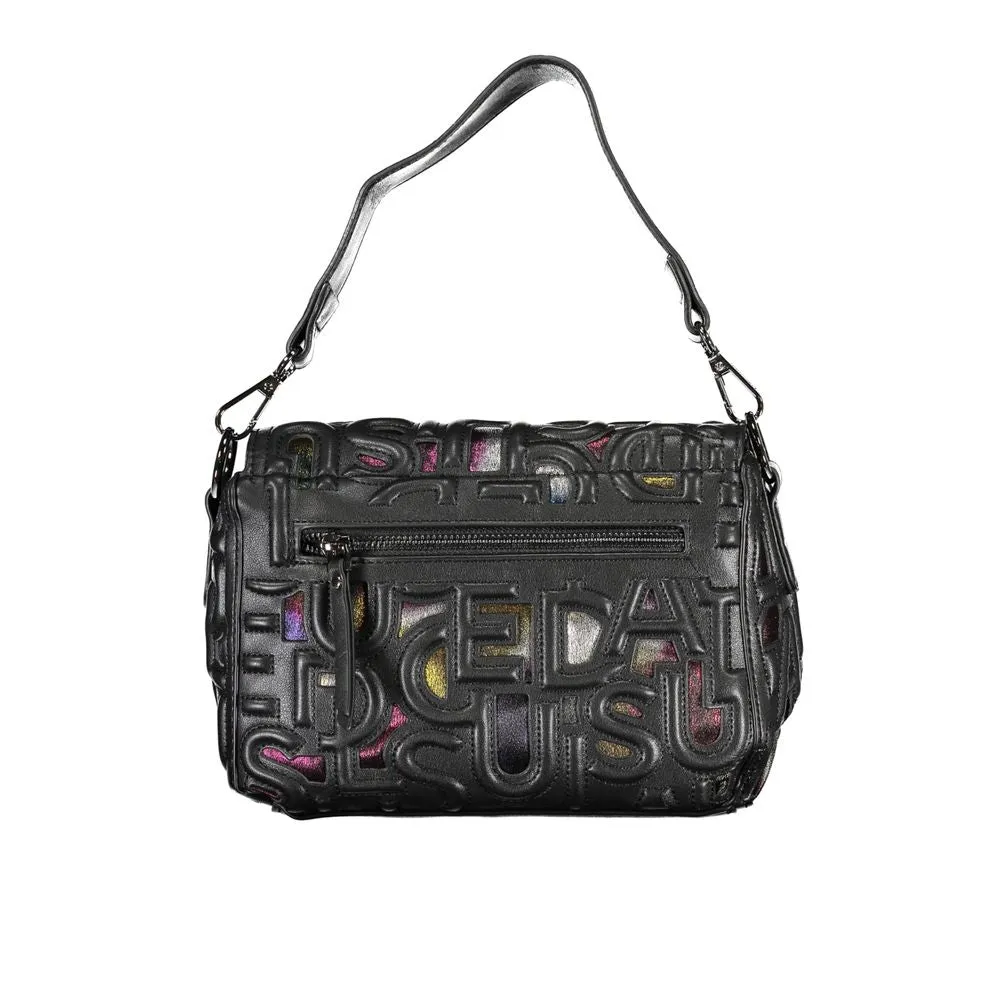 Black Polyethylene Handbag sold by Louxly product image thumbnail 2