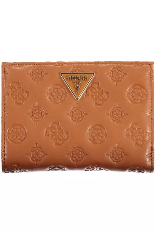 Brown Polyethylene Women Wallet sold by Louxly